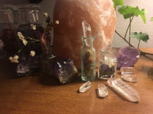 Piedras y cristales para el trabajo