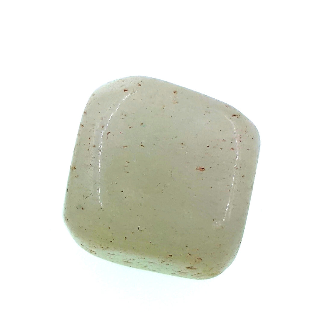 Prasiolita / Amatista Verde Tamborileada - Caleidoscopio