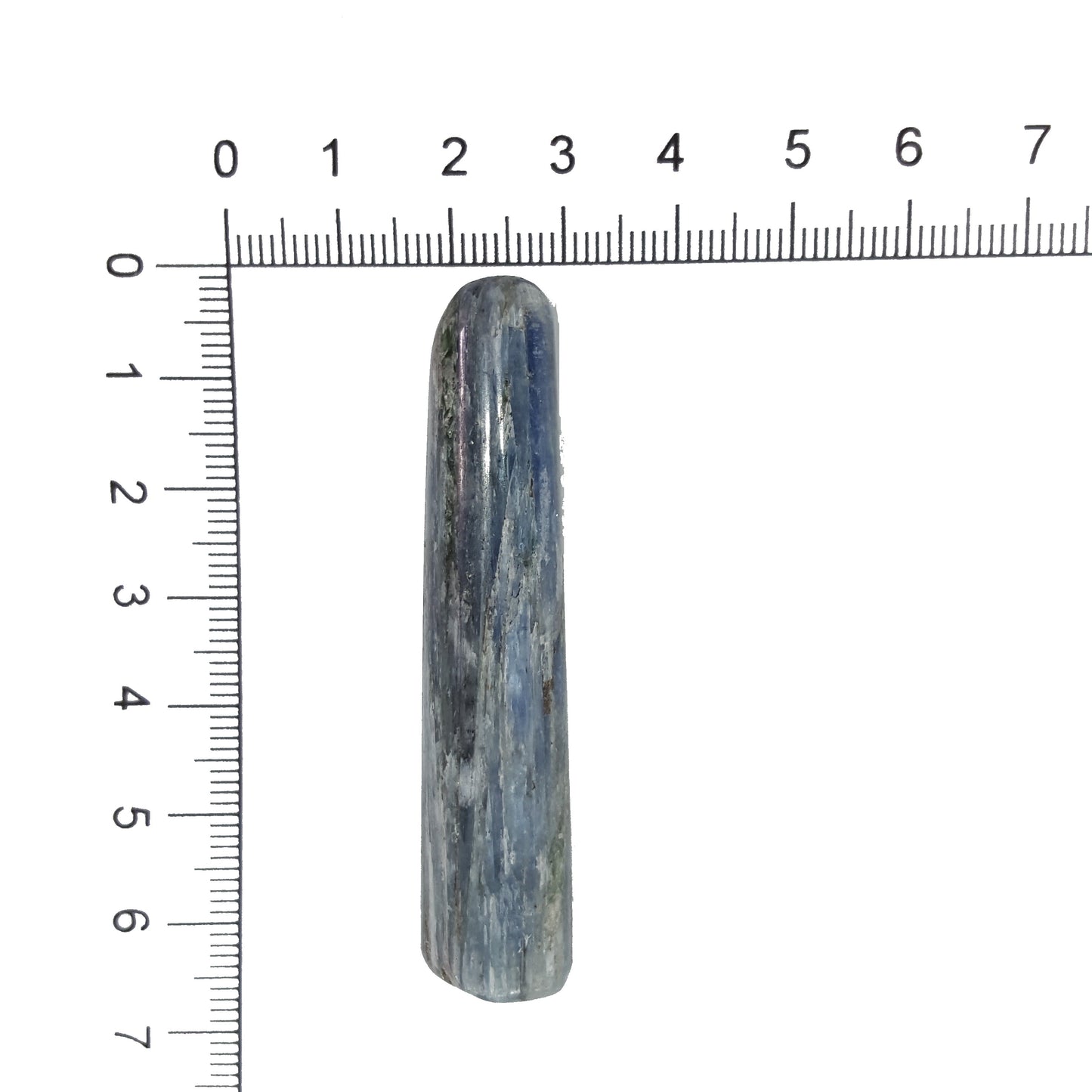 Cianita Azul Vara Pulida de 6 cm aproximadamente