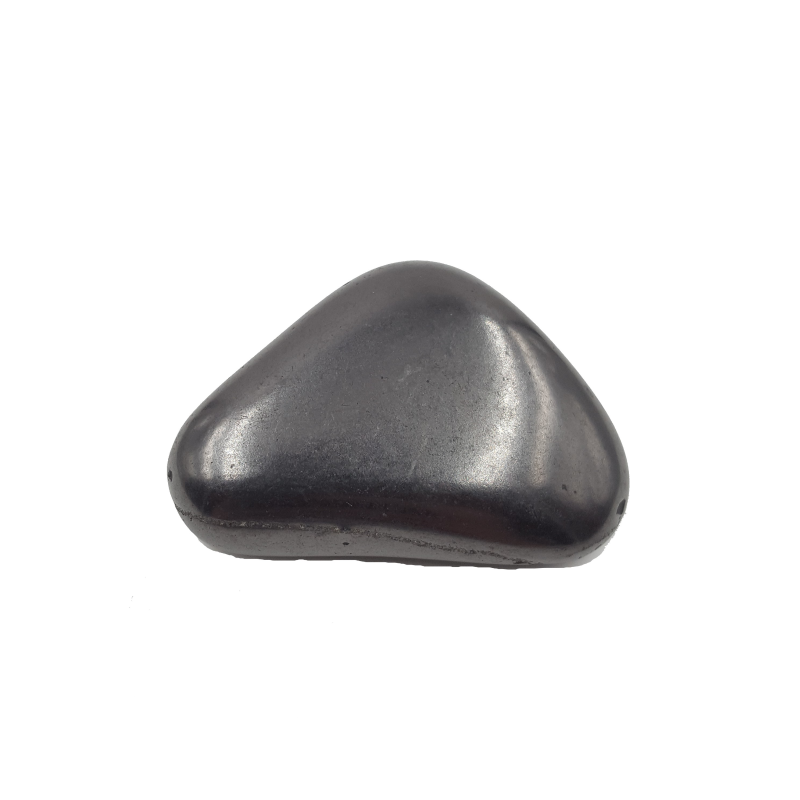 Shunguita "Shungite". Tamborileada Grande. Piedra maravilla protege, neutraliza y regenera
