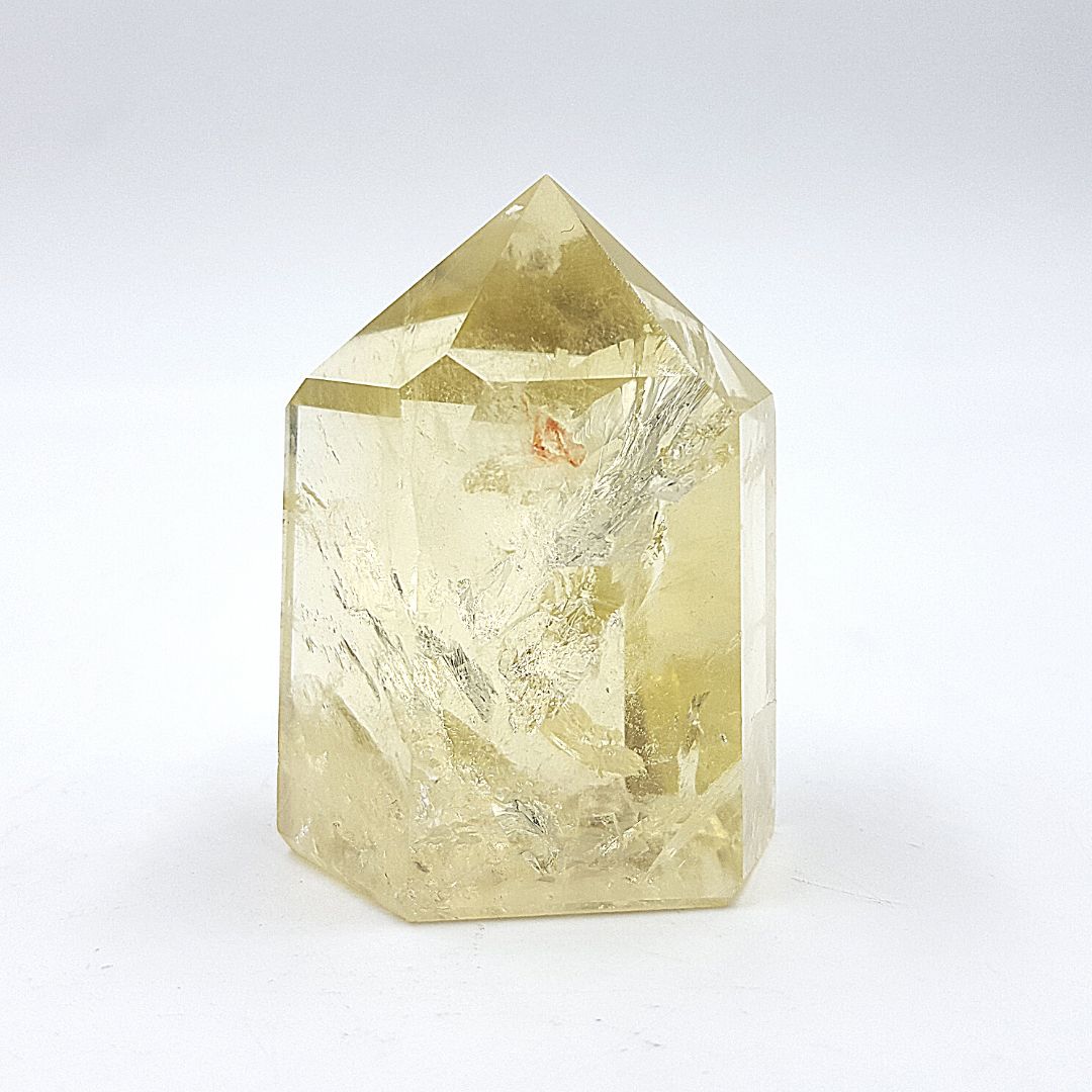 Punta Generador de Cuarzo Citrino Natural 90 g 5 * 4 * 2.6 cm