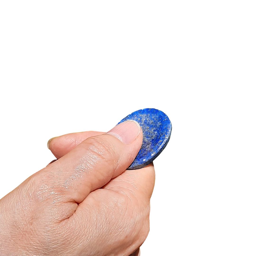 Lapislázuli "Worry Stone" 3.5 - 4 cm x 2.8 - 3 cm