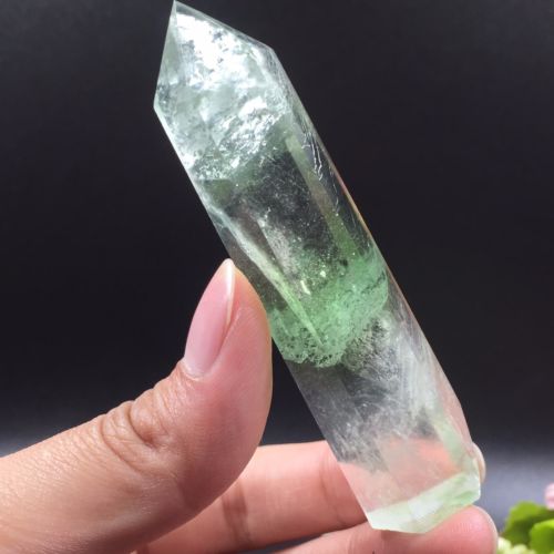 Fluorita Arcoíris Natural Vara en Punta 57 gr 8 cm Sanación Aprendizaje Organización - Caleidoscopio