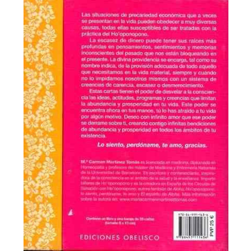 Ho'oponopono para la Prosperidad en Español. Cartas y Libro - Caleidoscopio