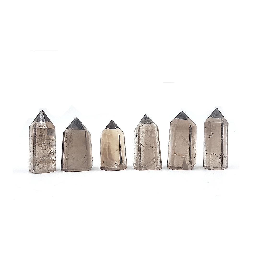 Cuarzo Ahumado Punta Generador 23-31g 4-4.8 x 2.2 x 1.8 cm