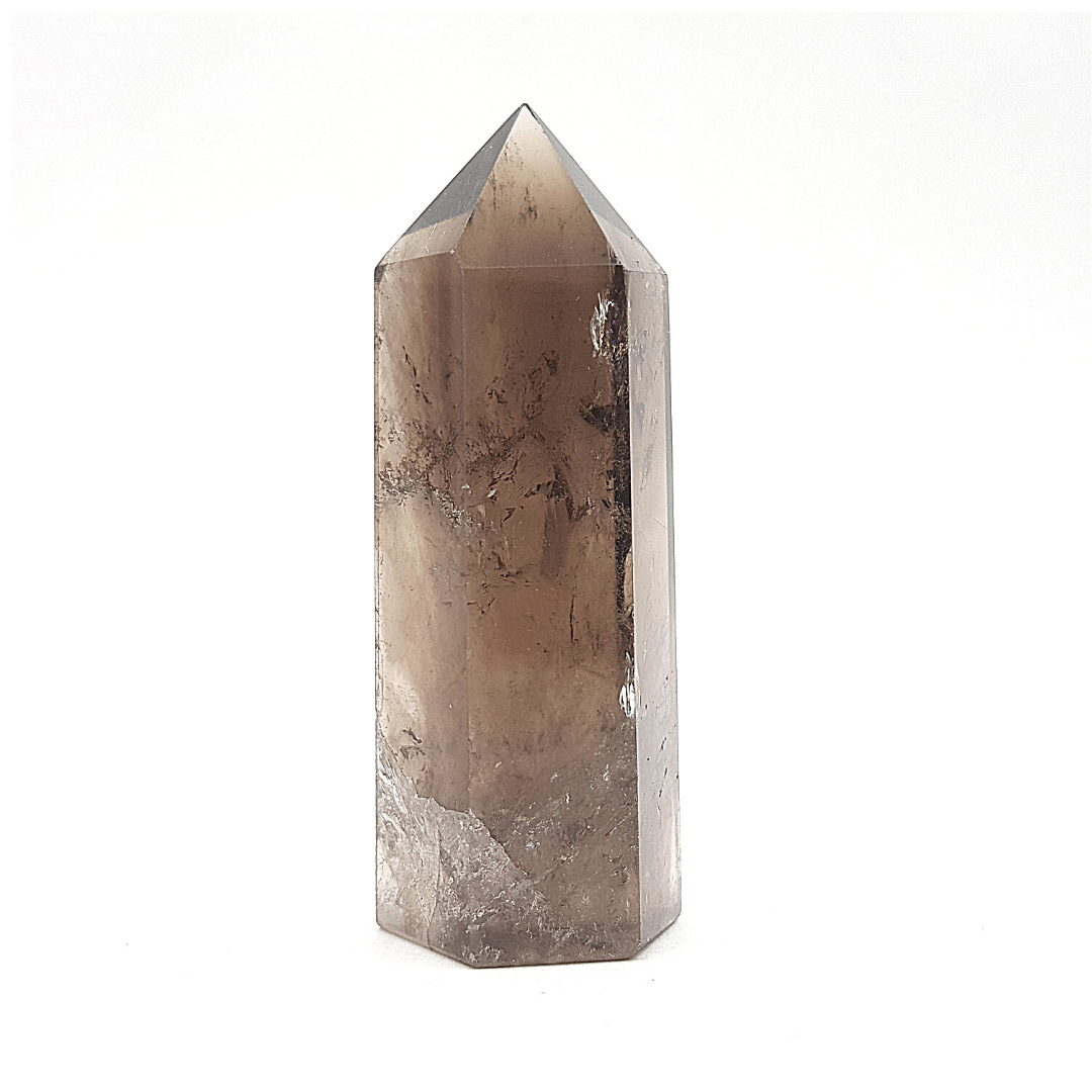Cuarzo Ahumado Punta Generador 51 - 59 g 6 - 6.5 x 2.4 x 2 cm