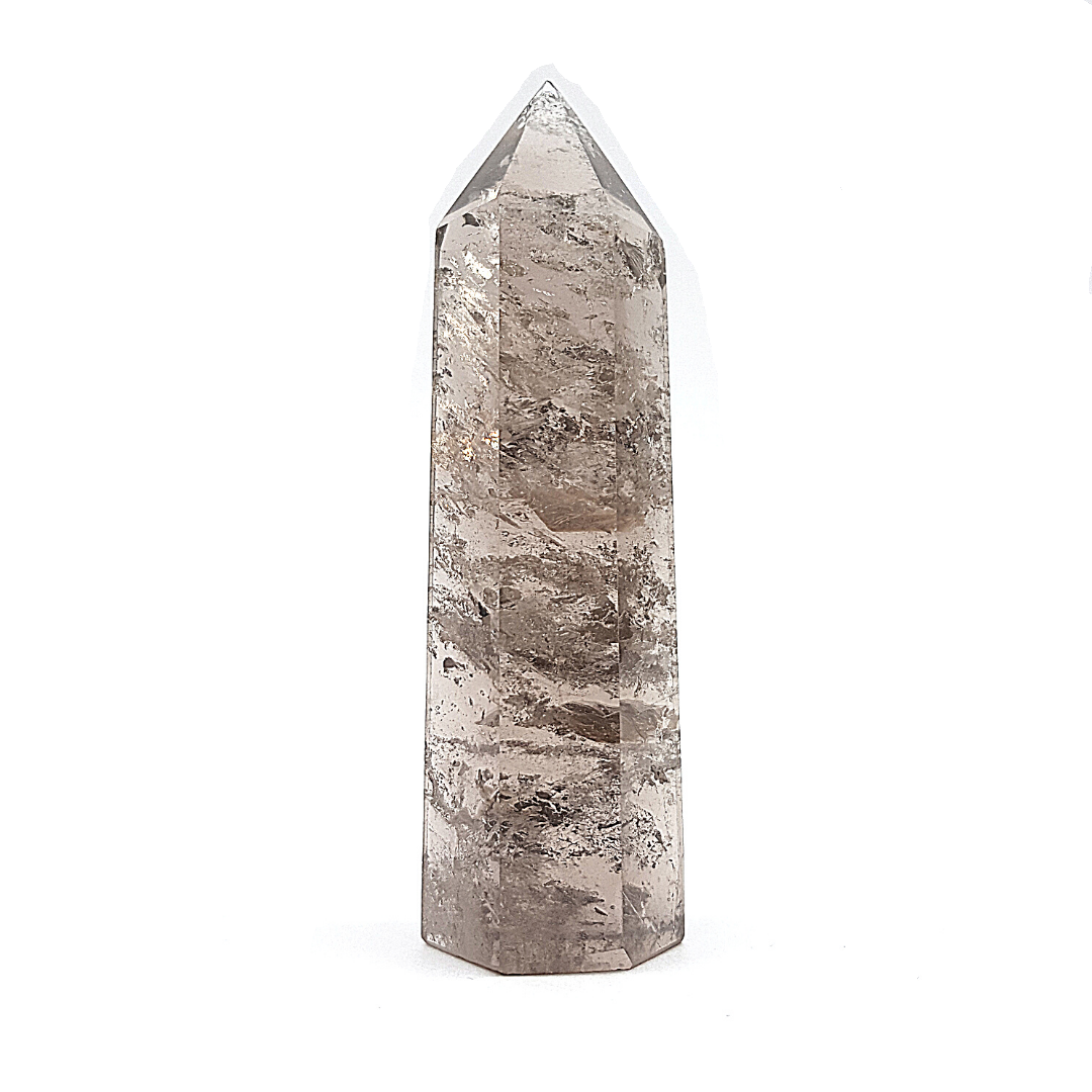 Cuarzo Ahumado Punta Generador 54 - 68 g 7 - 8 cm de altura
