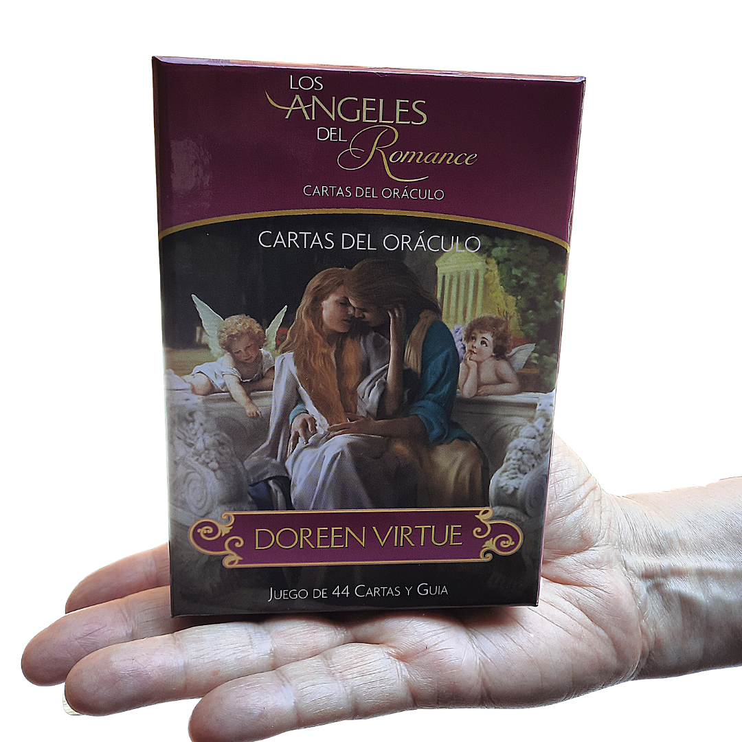 Los Ángeles del Romance Cartas del Oráculo y Libro. D. Virtue en ESPAÑOL