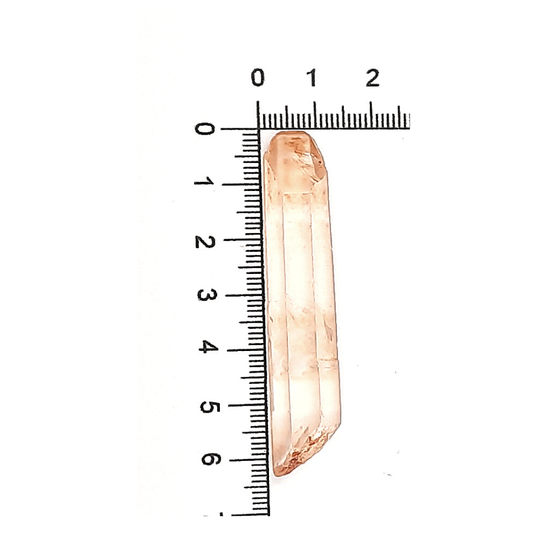 Cuarzo Semilla Lemuriano 6 cm x 1 cm Punta Natural en Bruto