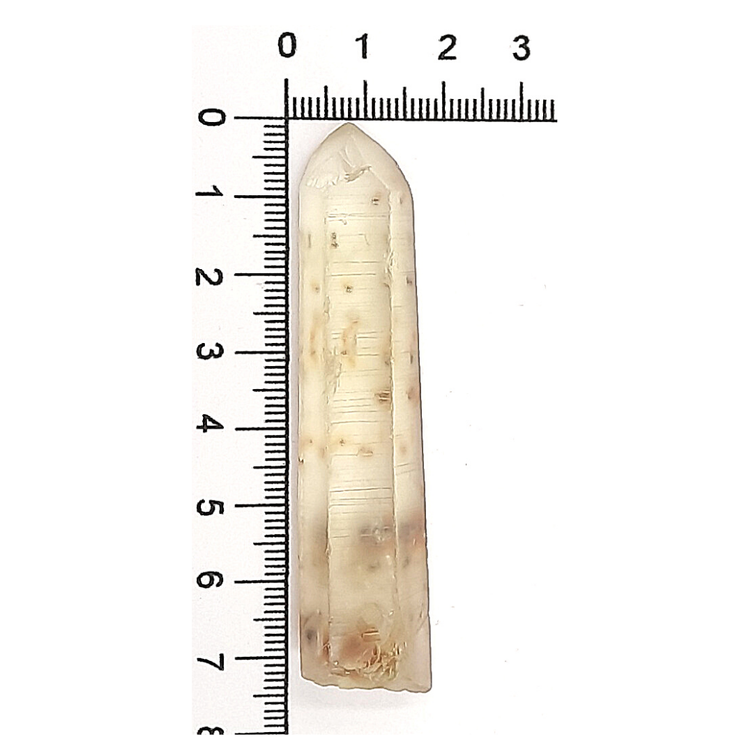 Cuarzo Lemuriano Citrino 6.5- 8 cm Punta Natural en Bruto