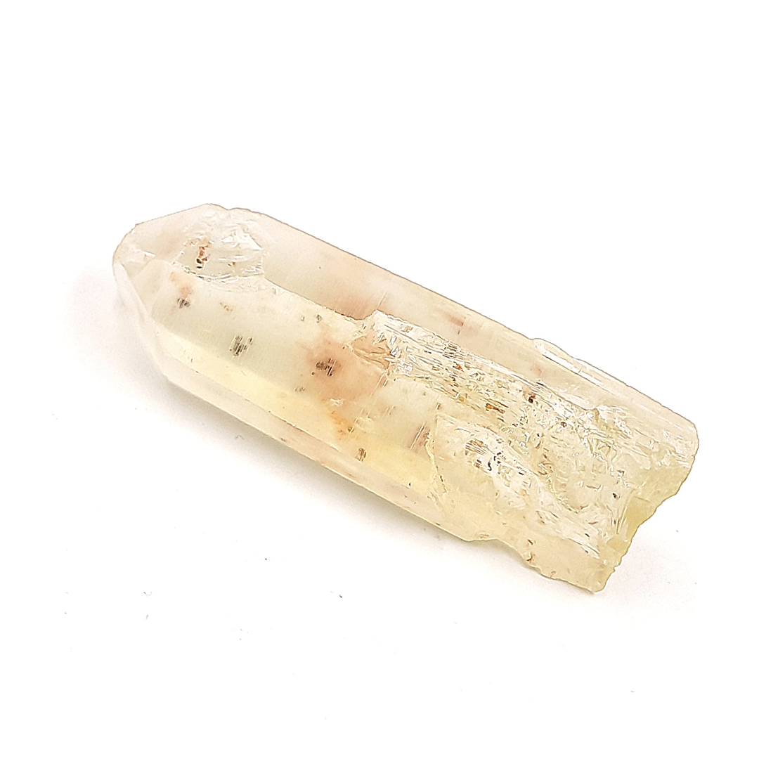 Cuarzo Lemuriano Citrino 6.5- 8 cm Punta Natural en Bruto