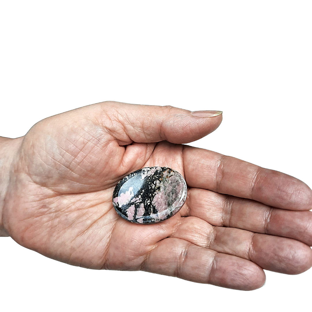 Rodonita Worry Stone