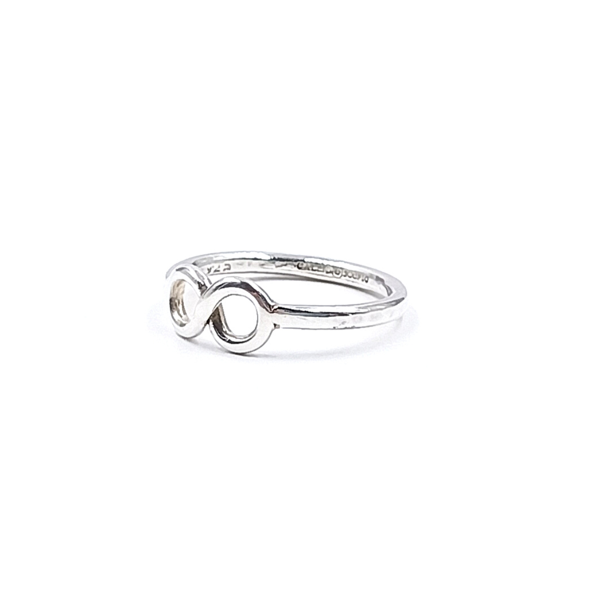Anillo Infinito En Plata 925 Medida 5 Mod 1538