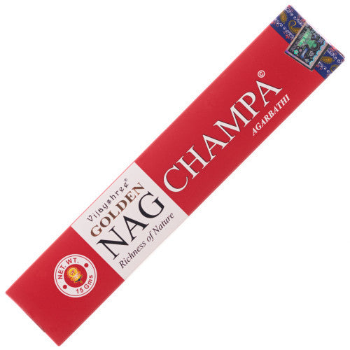 Golden Nag Champa. 15 varitas de incienso - Caleidoscopio