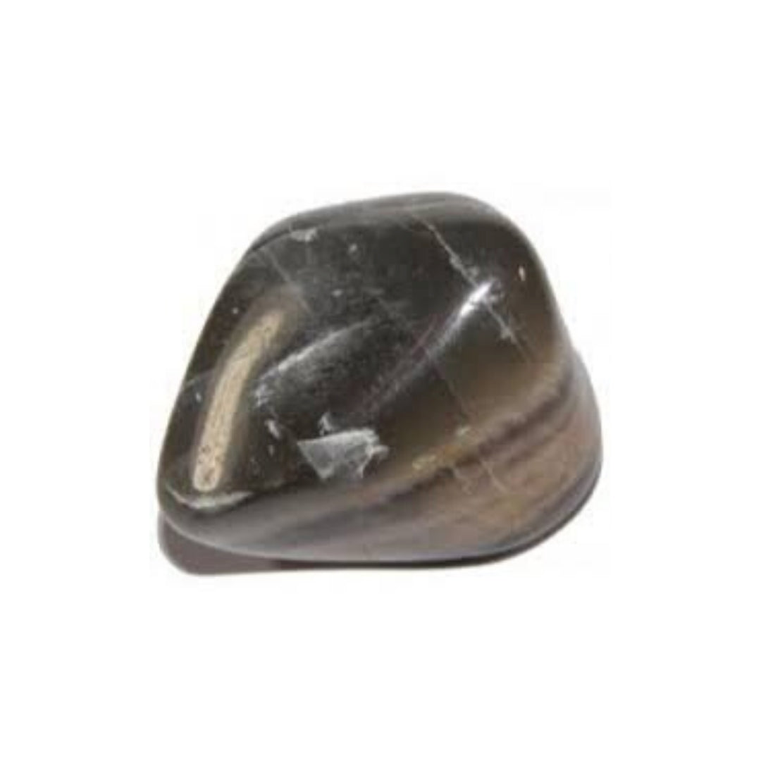 Piedra Luna Negra Tamborileada. - Caleidoscopio