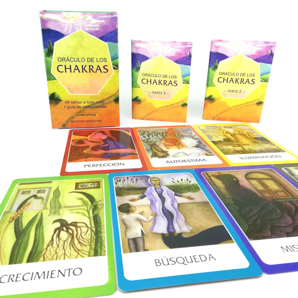Oráculo de los Chakras. Cartas en Español. Tori Hartman - Caleidoscopio