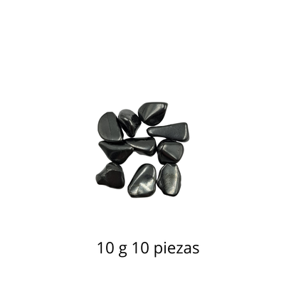 Shunguita Tamborileada 1 Bolsa de 10 gr con 10 piezas mini de 1 a 1.3 g