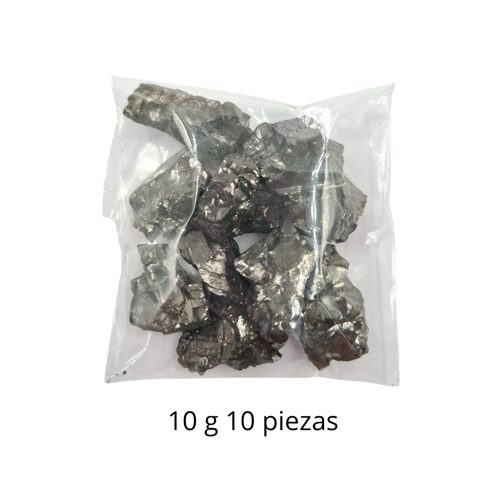 Shunguita"Shungite Elite"  Bolsa 10g Shunguita Élite 10 piezas de 1g