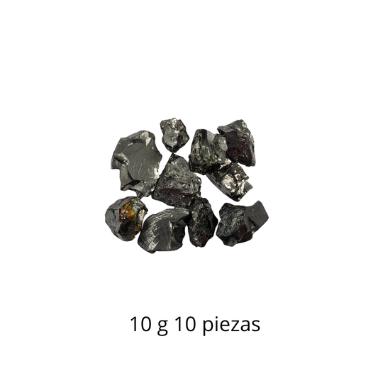 Shunguita"Shungite Elite"  Bolsa 10g Shunguita Élite 10 piezas de 1g