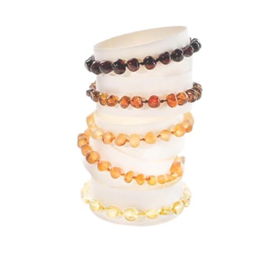 Pulsera Ámbar para Bebé con Certificado Dentición