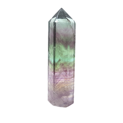 Fluorita Natural Vara 85 gr 7.7 cm Sanación Aprendizaje Organización