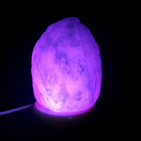 Mini Lámpara de Sal del Himalaya Luz Led colores. USB - Caleidoscopio