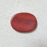 Jaspe Rojo "Worry Stone" Piedra de preocupación. Alivia enojo 3.5 - 4 cm x 2.8 - 3 cm - Caleidoscopio