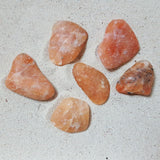 Calcita Naranja Natural Tamborileada - Caleidoscopio