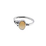 Anillo de Ópalo Blanco Plata 925 Medida 10 Mod 1513 - Caleidoscopio