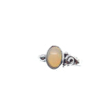 Anillo de Ópalo Blanco Plata 925 Medida 10 Mod 1513 - Caleidoscopio