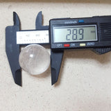 Esfera de Cuarzo Blanco Cristal de 2.5-2.8 cm de diámetro. - Caleidoscopio