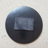 Placa de Shunguita "Shungite" Círculo imán Protección Wi Fi electrodomésticos - Caleidoscopio