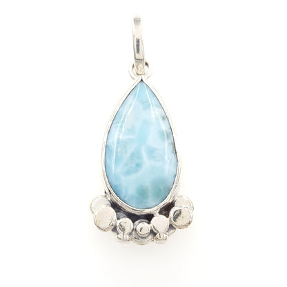 Dije de Larimar en Plata 925 Mod. 1758 - Caleidoscopio
