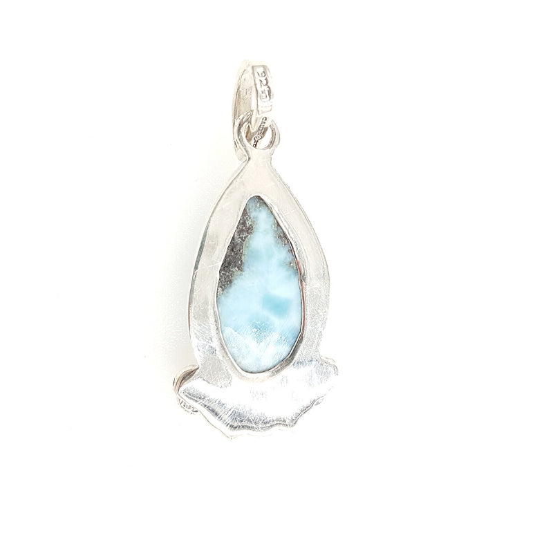 Dije de Larimar en Plata 925 Mod. 1758 - Caleidoscopio