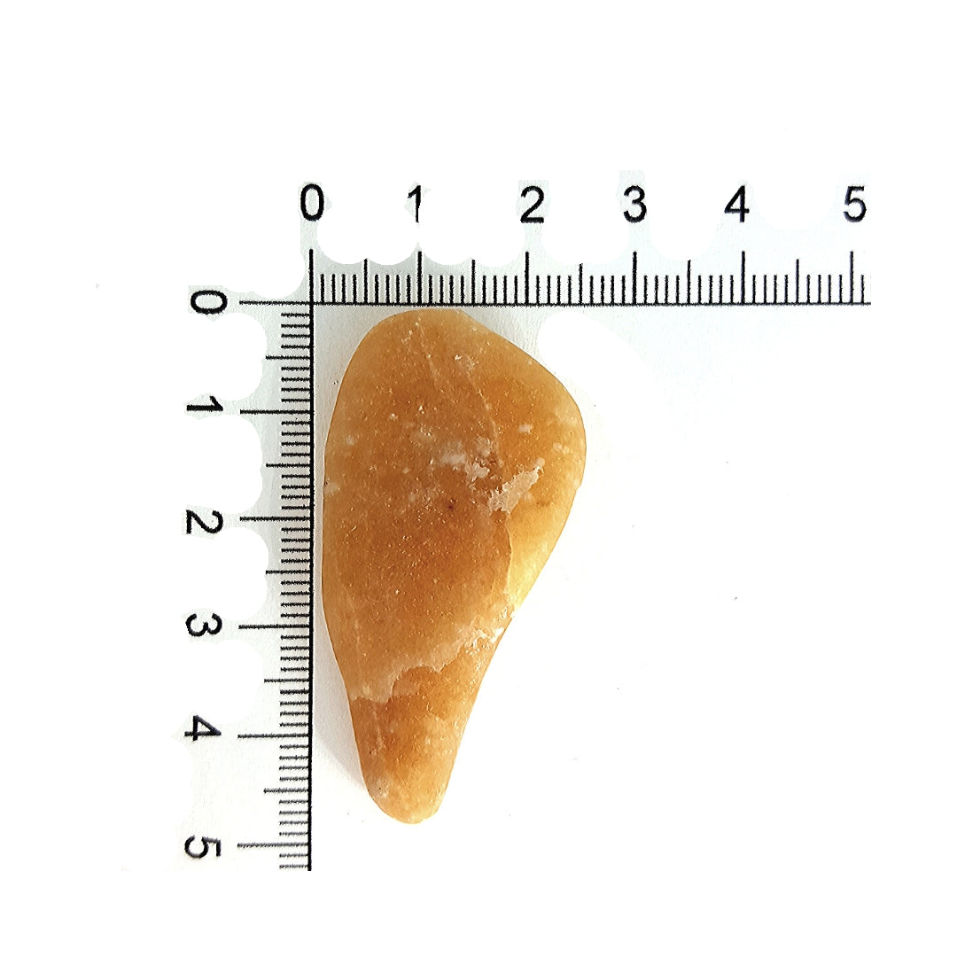 Calcita Naranja Natural Tamborileada - Caleidoscopio