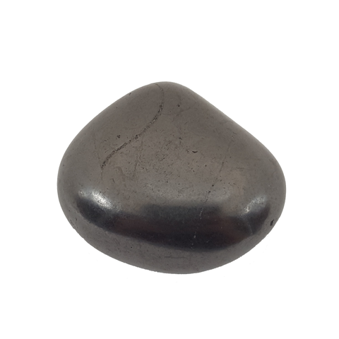 Shunguita "Shungite". Tamborileada Ex Gde. Piedra maravilla protege, neutraliza y regenera