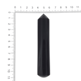 Obsidiana Vara en Punta extremo redondo 12 cm. Sanación Protección