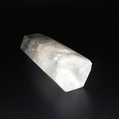 Cuarzo Blanco Punta Generador 104 g de 9 cm x 2.5 x 2.3 cm