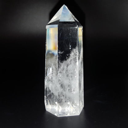 Punta generador Cuarzo Blanco Cristal de 110 - 121 g y 8 cm altura