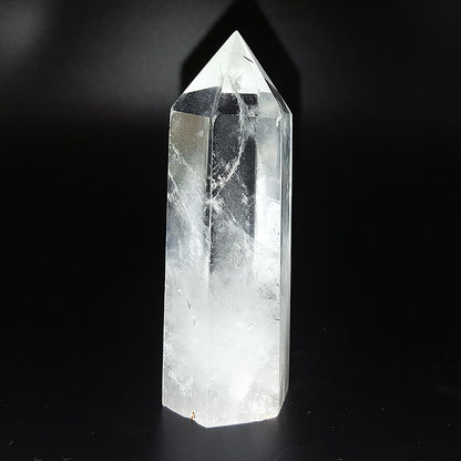 Punta generador Cuarzo Blanco Cristal de 110 - 121 g y 8 cm altura