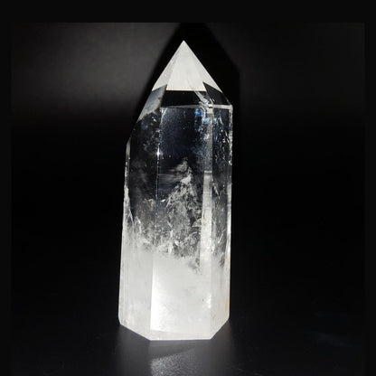 Cuarzo Blanco Cristal Punta Generador 93 - 98 g * 7 - 7.5 cm altura