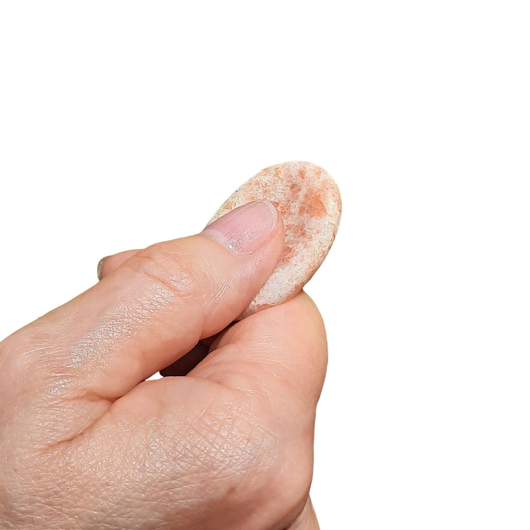 Piedra del Sol "Worry Stone" 3.5 - 4 x 2.8 - 3 cm