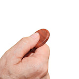 Jaspe Rojo "Worry Stone" Piedra de preocupación. Alivia enojo 3.5 - 4 cm x 2.8 - 3 cm