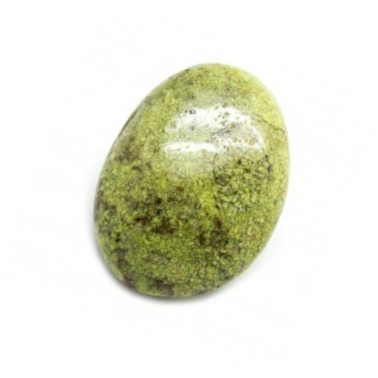 Ópalo Verde Palm Stone. Para la palma de la mano - Caleidoscopio