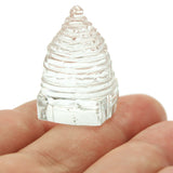 Sri Yantra o Shree Yantra en Cuarzo Cristal 3.5 a 4 cm Altura