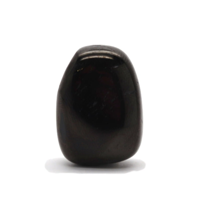 Jet / Azabache Piedra tamborileada. Protección 1 pieza - Caleidoscopio