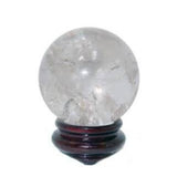 Esfera de Cuarzo Blanco Cristal de 2.5-2.8 cm de diámetro. - Caleidoscopio