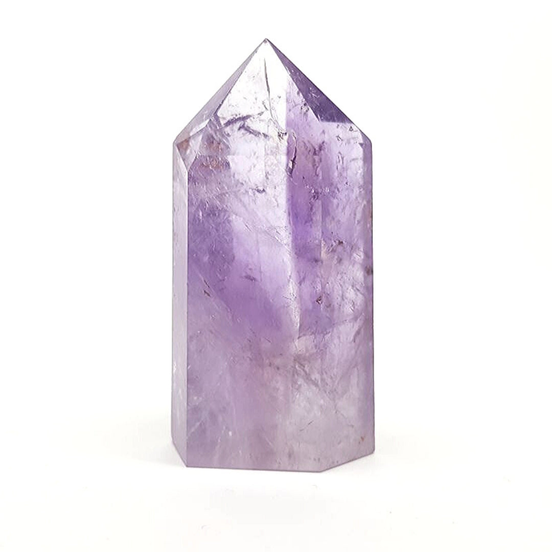 Punta Generador Natural Amatista 54.7 gr 4.7 x 3.5 x 2.4 cm - Caleidoscopio