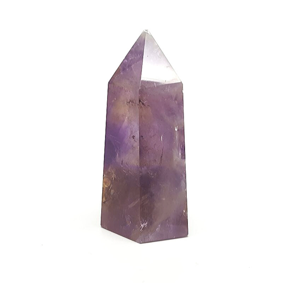Punta Generador Natural Amatista 54.7 gr 4.7 x 3.5 x 2.4 cm - Caleidoscopio