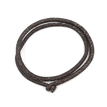Gargantilla / Collar Piel Tejida a Mano